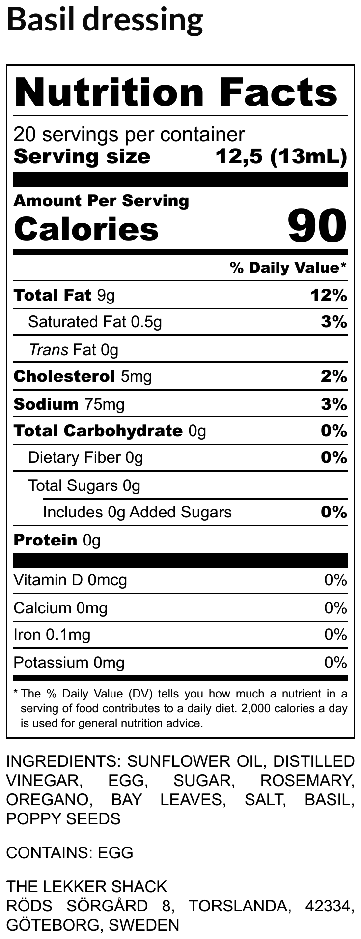 Creamy Salad Dressing - 250 ml