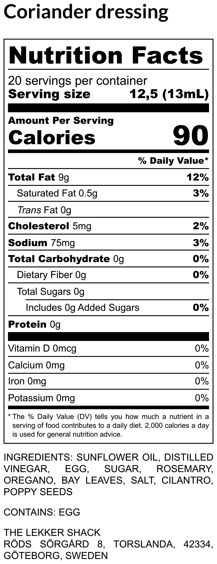 Creamy Salad Dressing - 250 ml