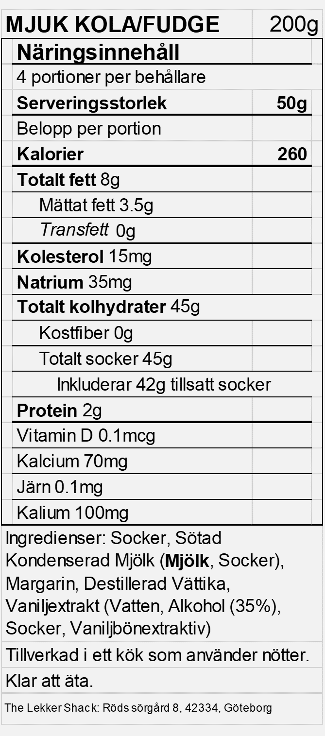 Fudge - 200 grams