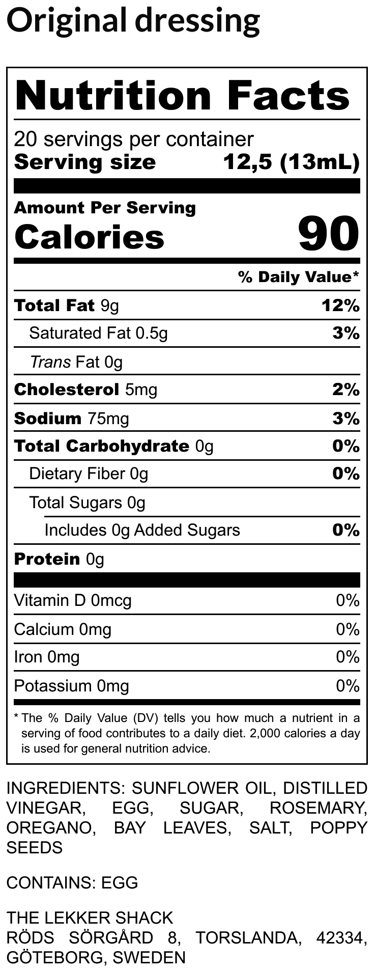 Creamy Salad Dressing - 250 ml